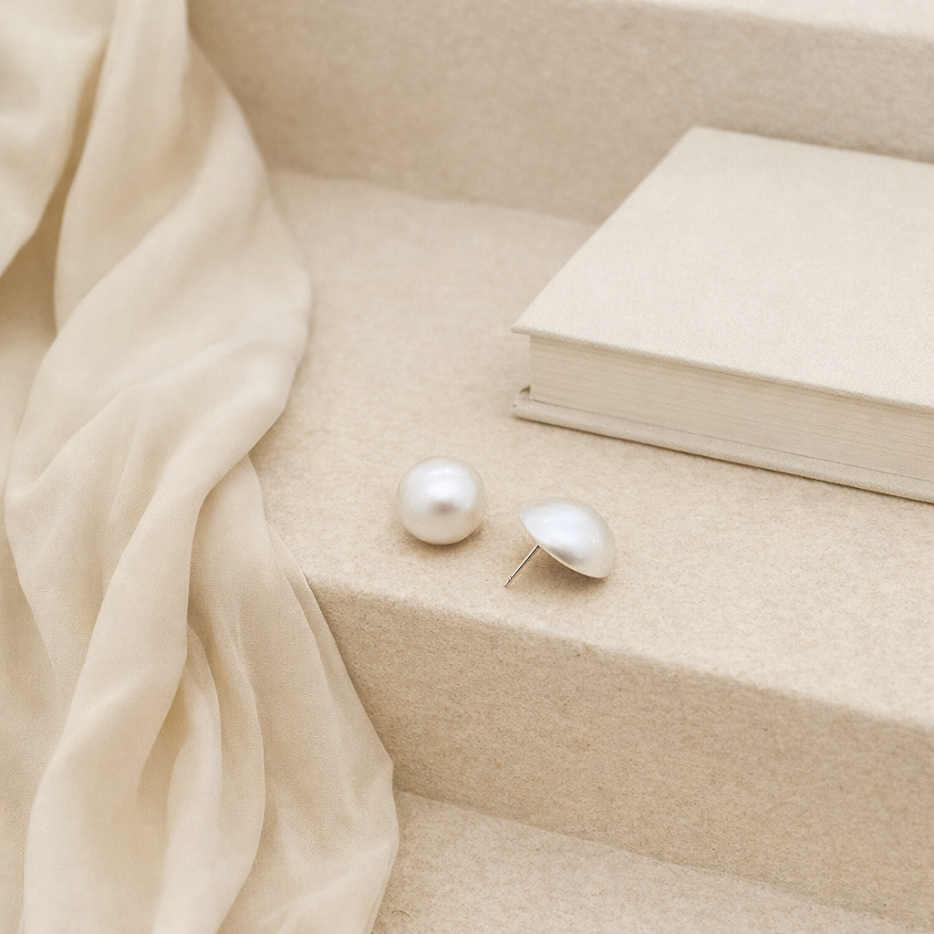 Classic Pearl Studs