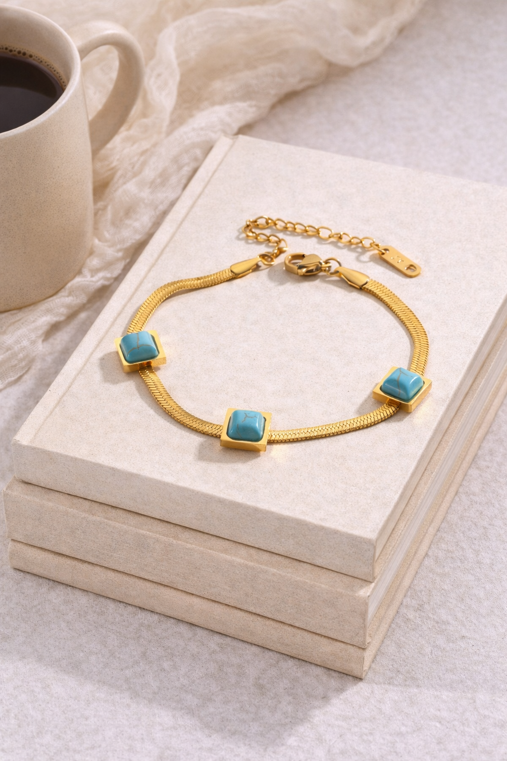Dainty Jewelry Set (Necklace + Bracelet + Earrings)