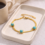 Dainty Jewelry Set (Necklace + Bracelet + Earrings)
