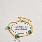 Dainty Jewelry Set (Necklace + Bracelet + Earrings)
