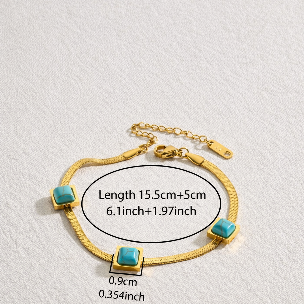 Dainty Jewelry Set (Necklace + Bracelet + Earrings)