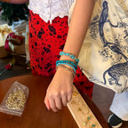 Boho Beaded Bangle Set