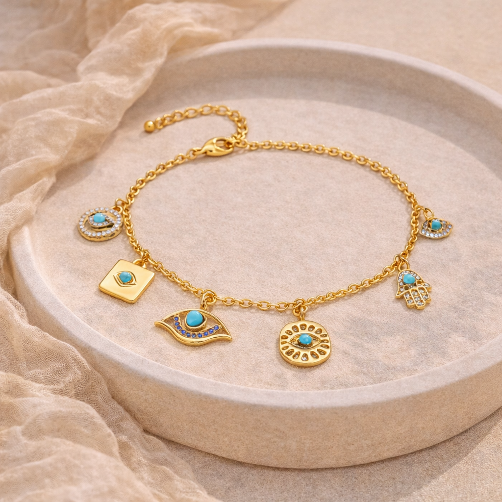 Eye Spy Charms Bracelet