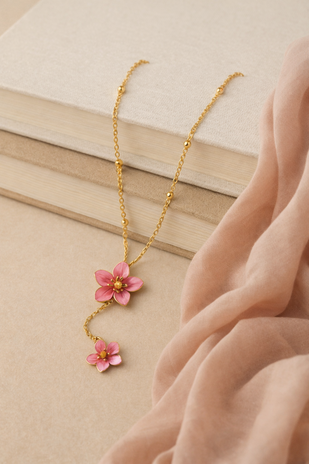 Flower Pendant Necklace