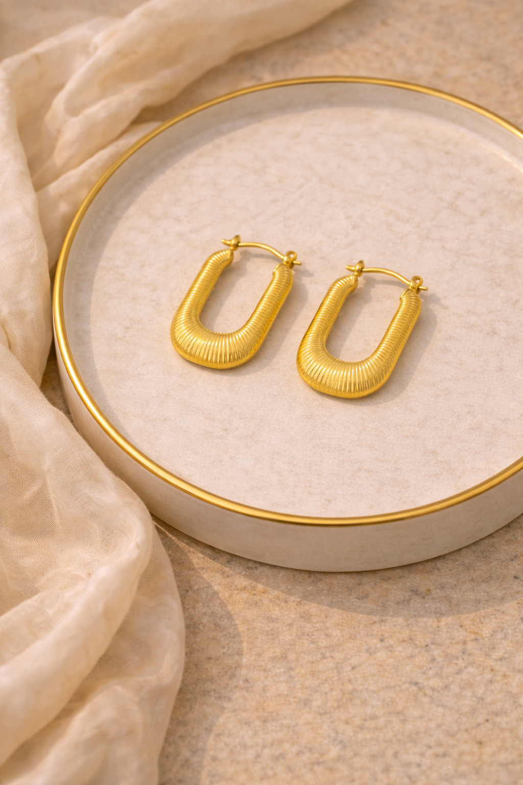 Karla Gold Hoops