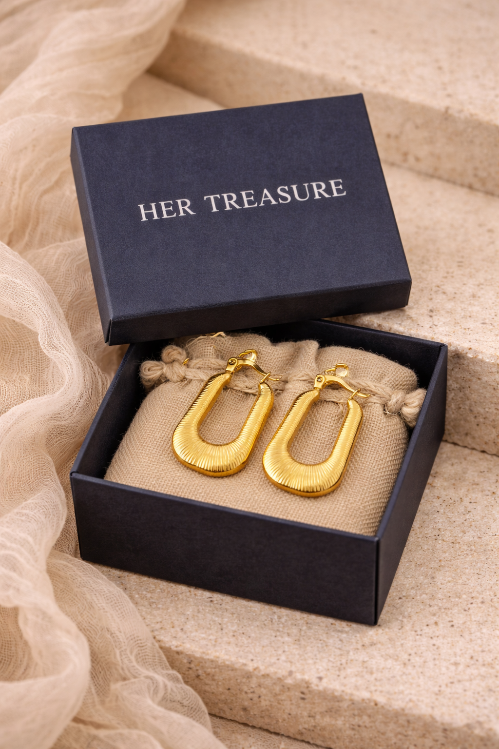 Karla Gold Hoops