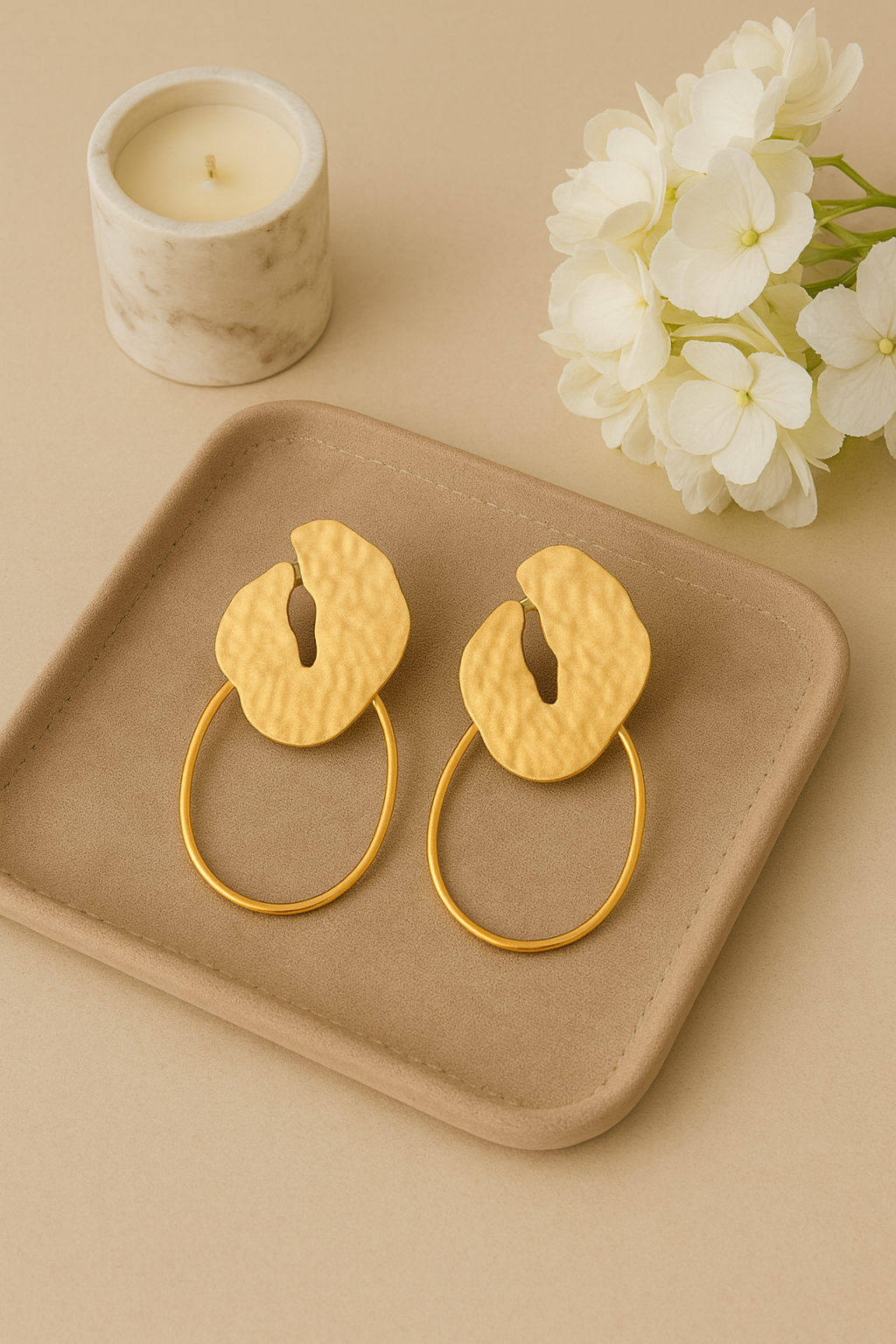 Kiah Textured Earrings