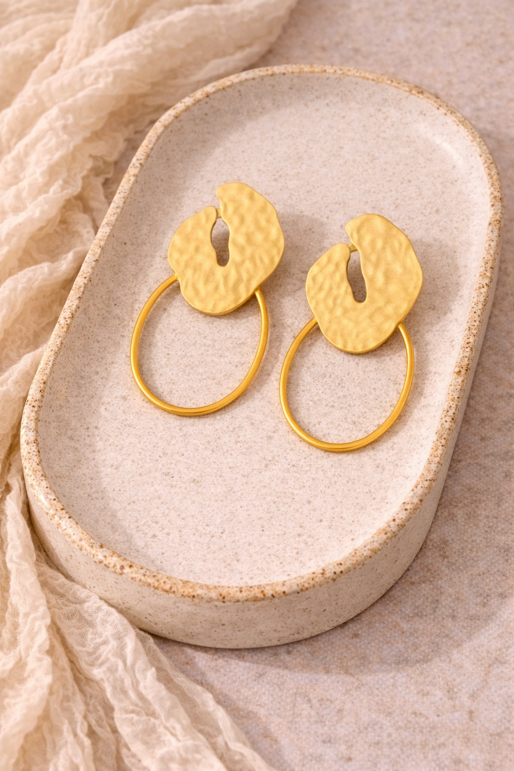 Kiah Textured Earrings