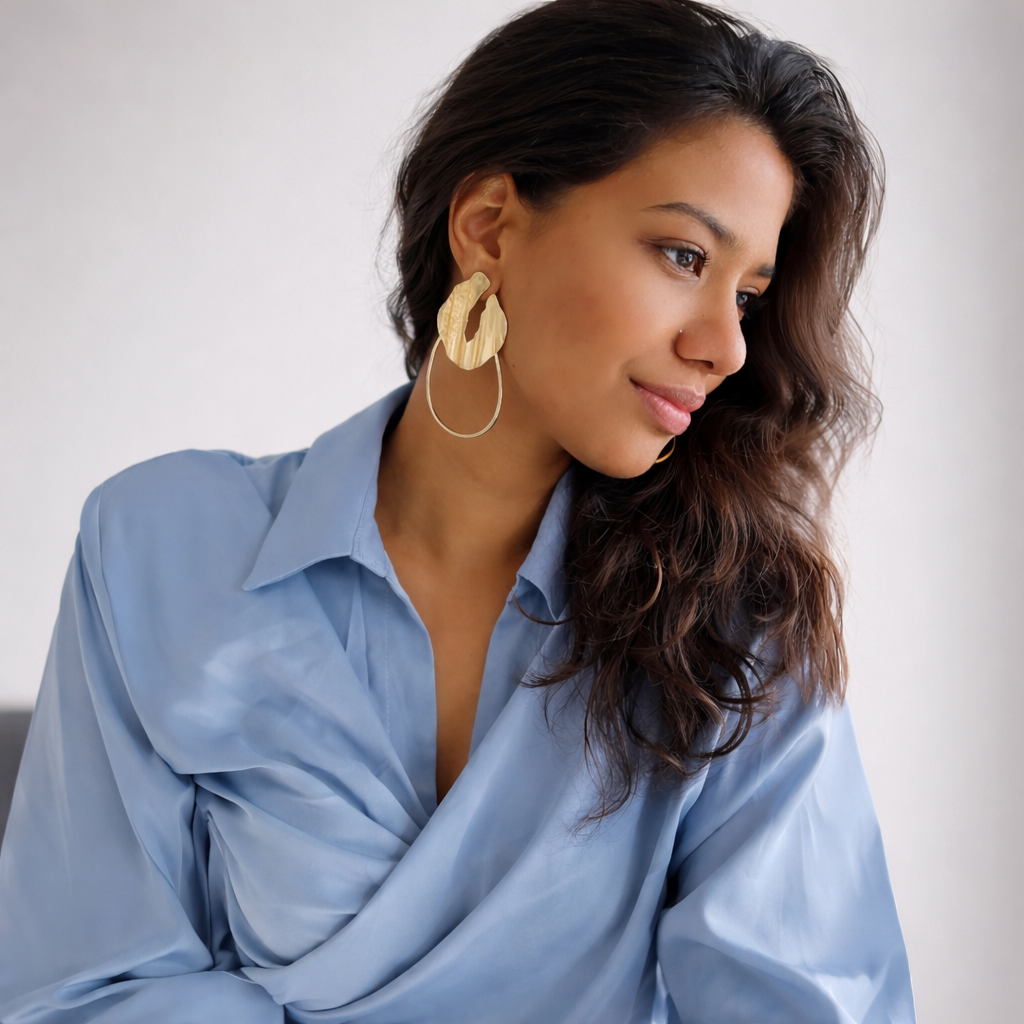 Kiah Textured Earrings
