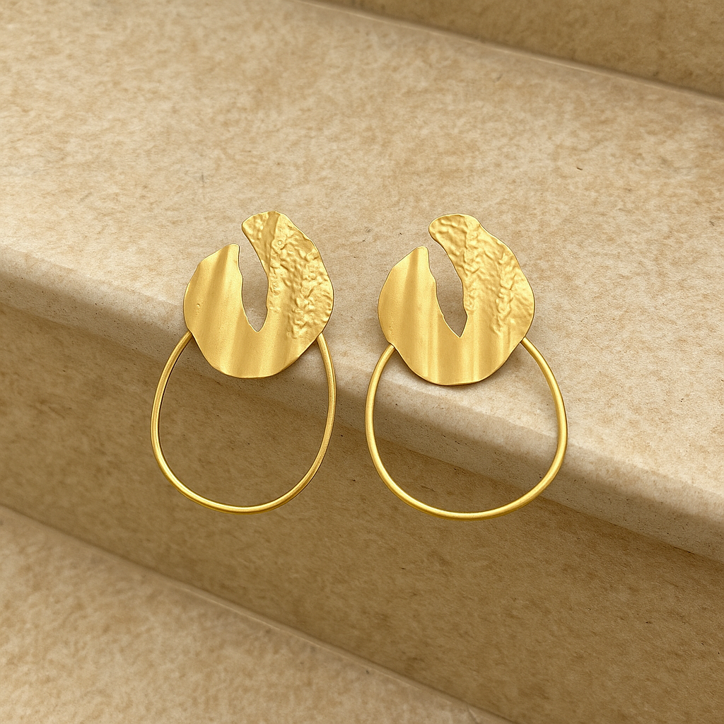 Kiah Textured Earrings