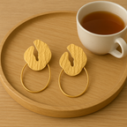 Kiah Textured Earrings