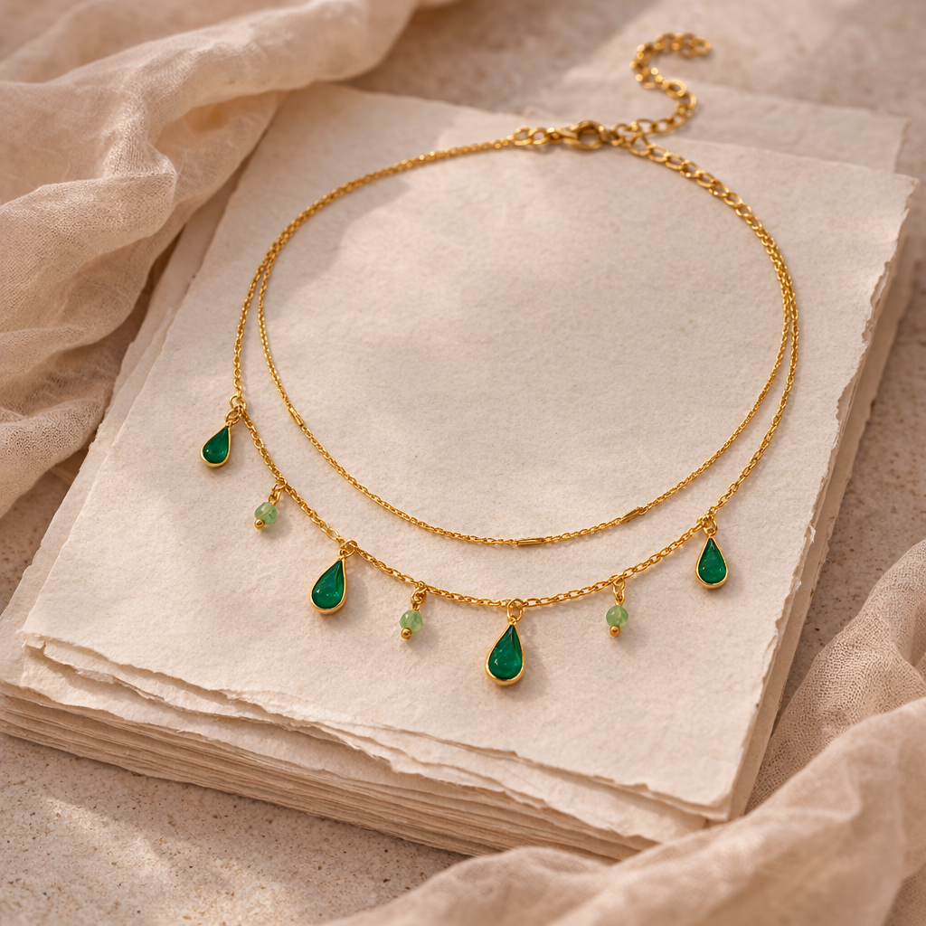 Misu Charms Layered Necklace