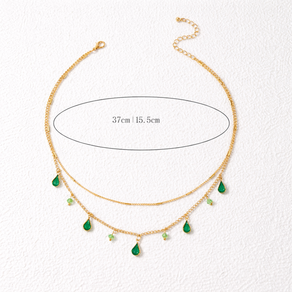 Misu Charms Layered Necklace