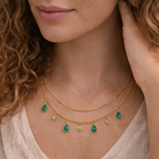 Misu Charms Layered Necklace