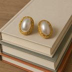 Monika Pearl Studs