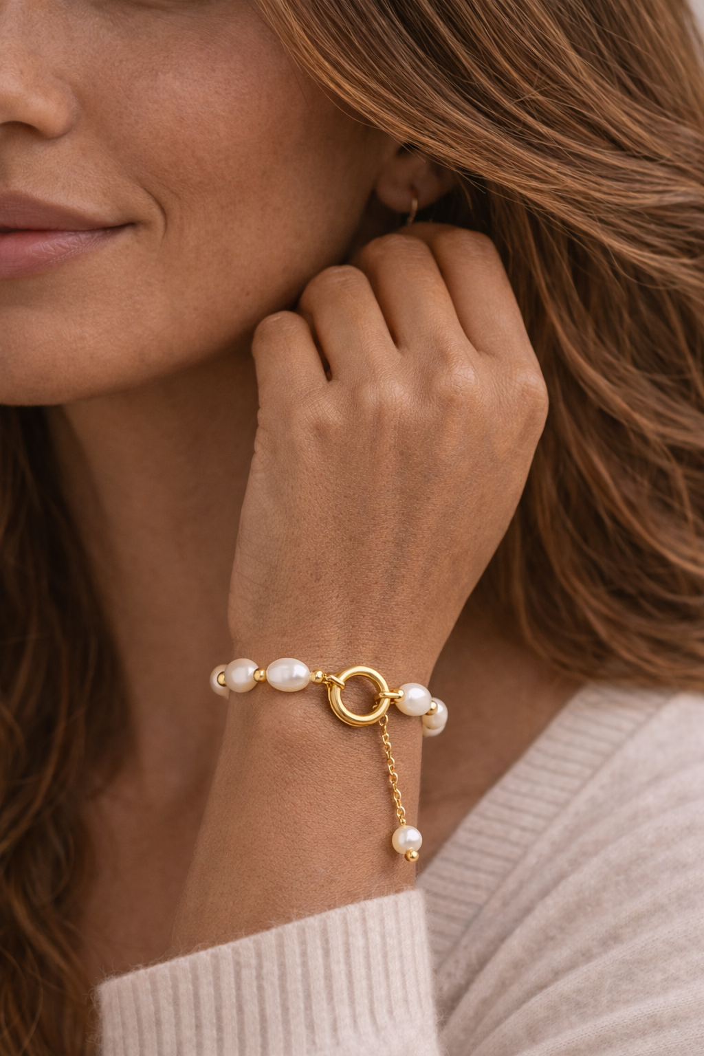Siara Natural Pearl Bracelet