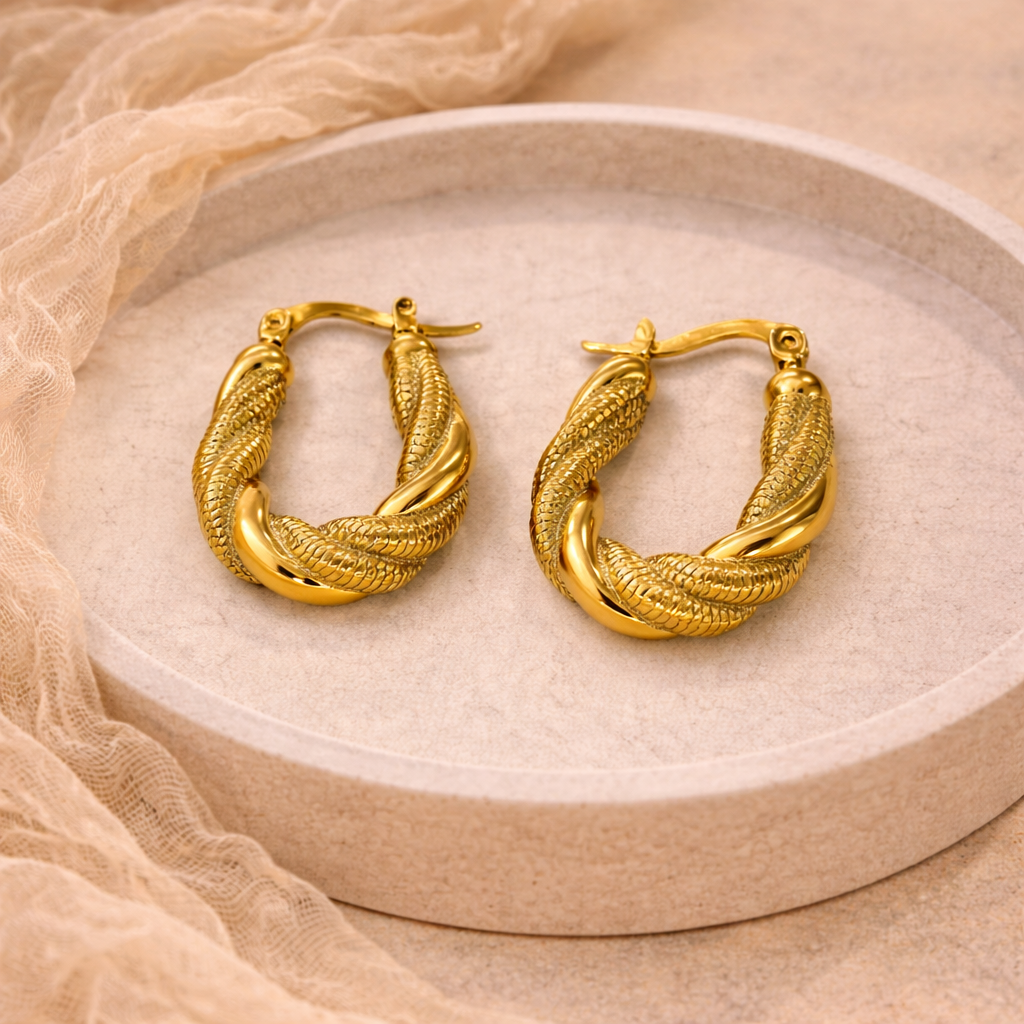 Textured Hoops
