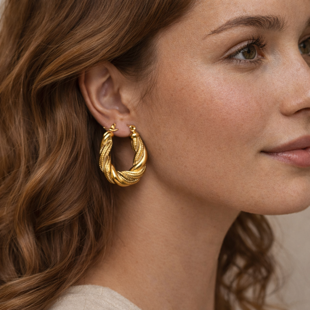 Textured Hoops