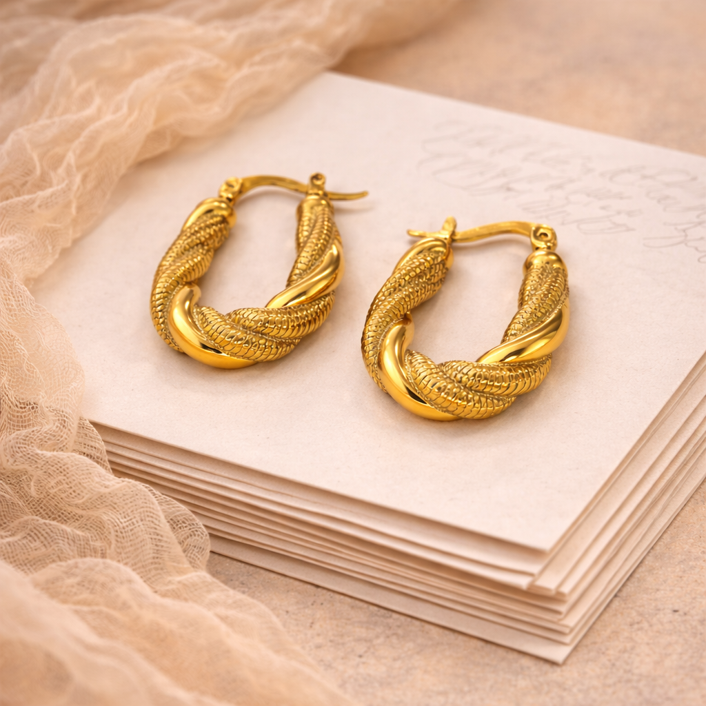 Textured Hoops