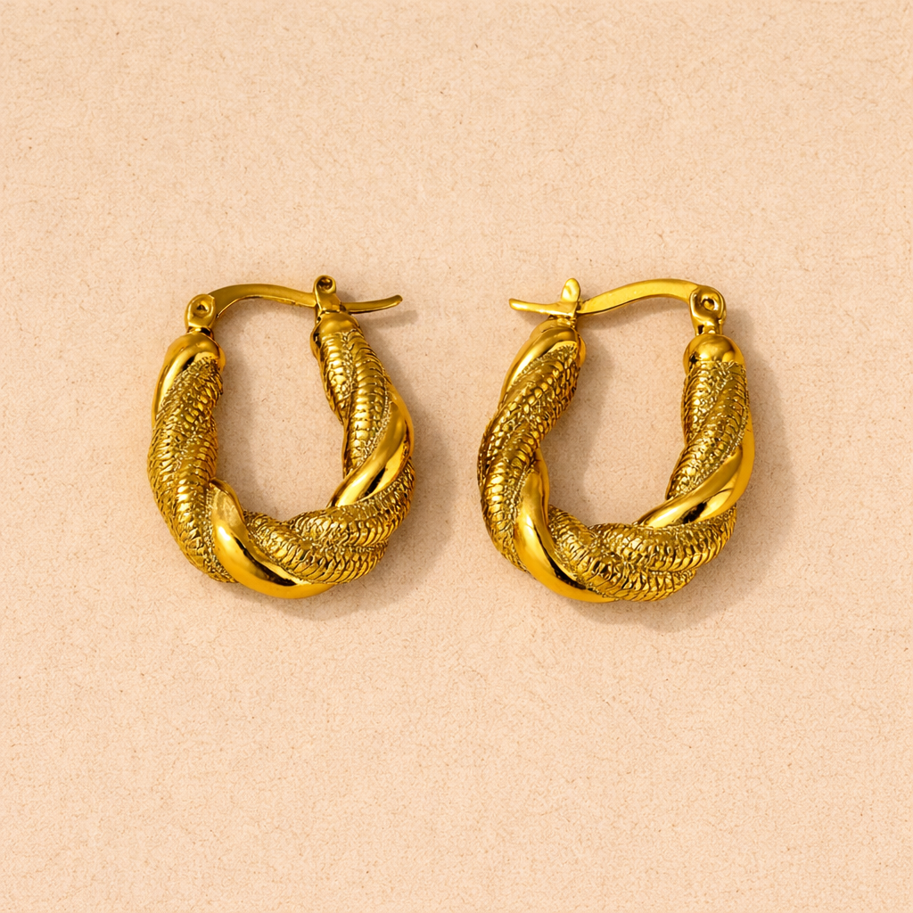 Textured Hoops