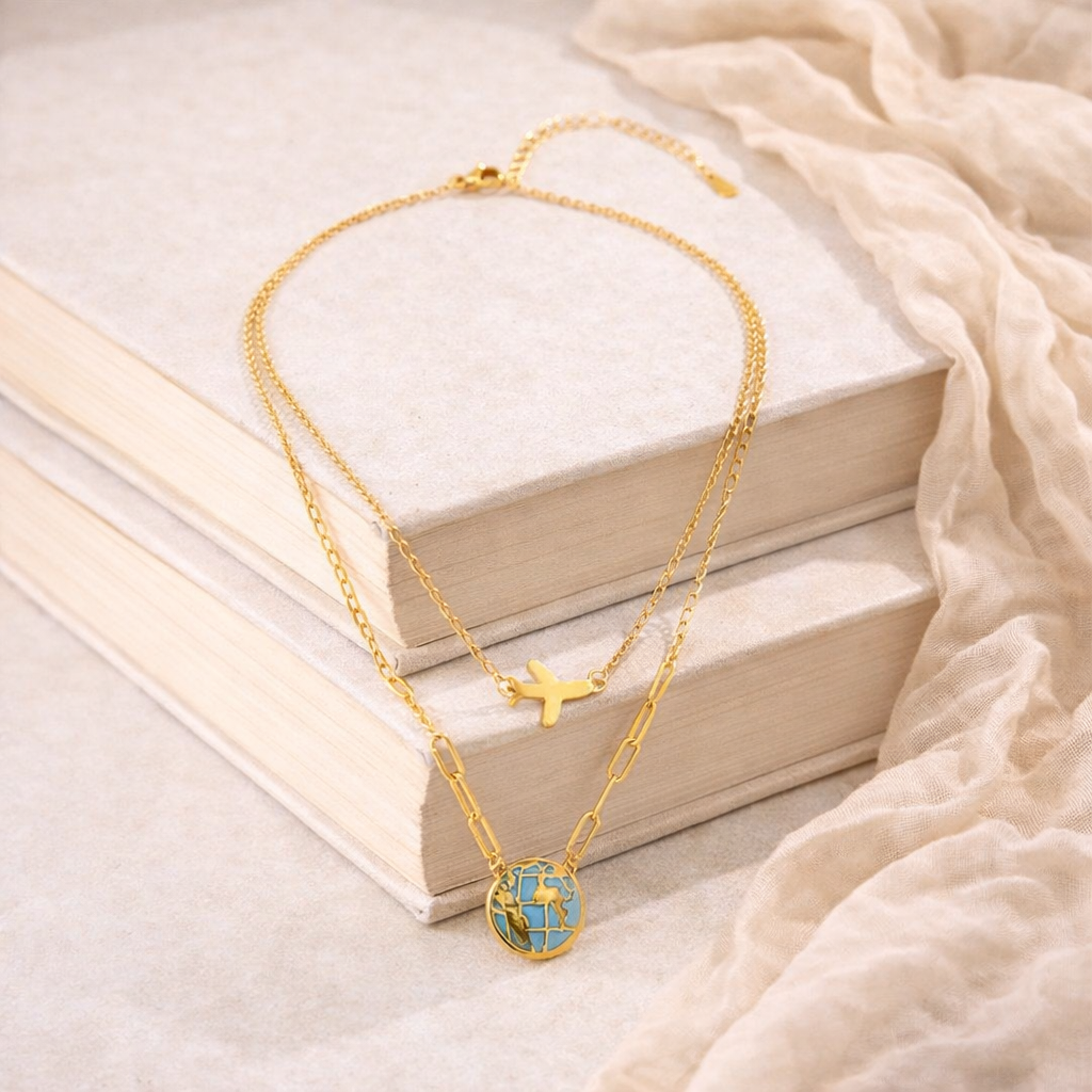 Travel Charms Necklace