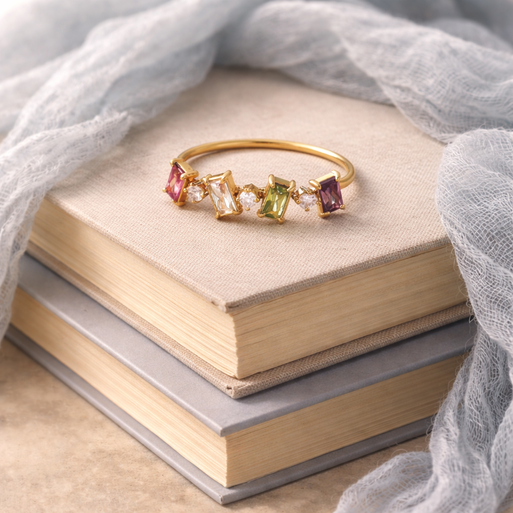 Zari Gemstone Ring