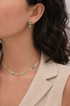 Zig Zag Cuff Hoops