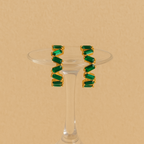 Zig Zag Cuff Hoops